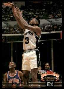 1992 Stadium Club #289 Dale Ellis San Antonio Spurs