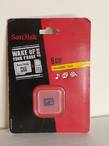SanDisk microSDHC 8 GB Class 2 - MicroSDHC Card - (SDSDQM-008G-B35) Sealed - Picture 1 of 8