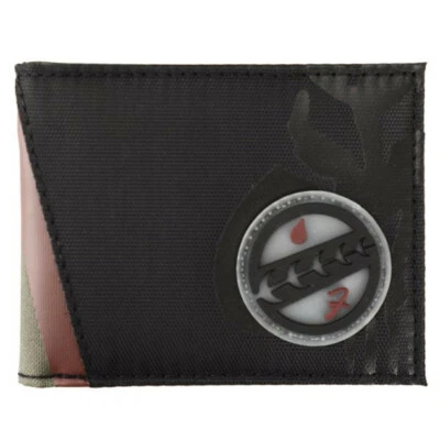 Star Wars Boba Fett Suit Up Bounty Hunter Bifold Unisex Wallet Mandalorian - NEW - Image 1 of 4