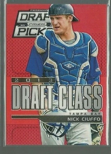  2013 Panini Prizm Perennial Draft Picks Red Prizms #121 Nick Ciuffo (ref 67277) - Image 1 of 1