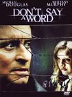 Don't Say A Word (Dvd) Sean Bean Michael Douglas Mark Isham (Uk Import)