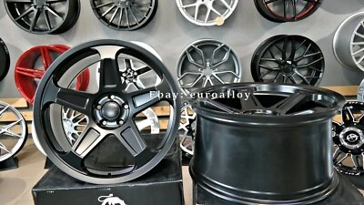Llantas Dodge Challenger estilo 4 x 20 pulgadas 5x115 negras mate: llantas SRT Demon Foto 1 de 4