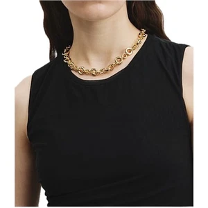 COUNTRY ROAD Gold Colour Round Neck Chain Necklace New With Tags - Picture 1 of 5