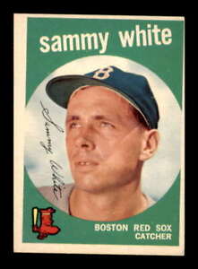 1959 Topps #486 Sammy White VG/VGEX Red Sox 558677