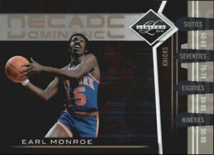 2010-11 Limited Decade Dominance Knicks Basketball Card #5 Earl Monroe/149