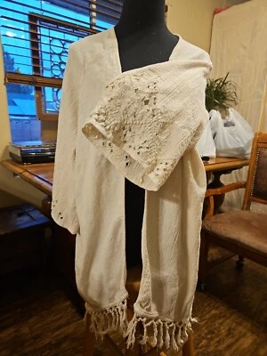 Billabong Designers Closet Women's SZ M L Swimsuit Cover Up Boho - Image 1 of 4