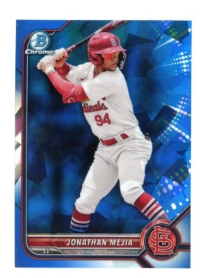 2022 Bowman Chrome Draft Sapphire Edition Jonathan Mejia #BDC-186 - Image 1 of 2