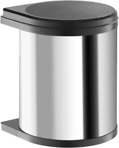 Hailo Compact - Box M 15 Liter Fitted Under Sink Stainless Steel Waste Bin - Picture 1 of 4