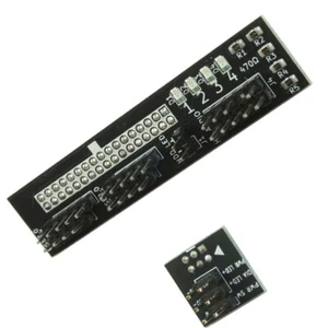 Kit adaptateur d'adaptateur d'en-tête de panneau avant pour Dell Optiplex 790 & 990 et Precision T1600 - Photo 1/9