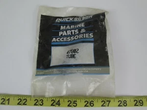 New NOS Genuine OEM Mercury Quicksilver Tube Part # 47802 Replacement Repair - Foto 1 di 4