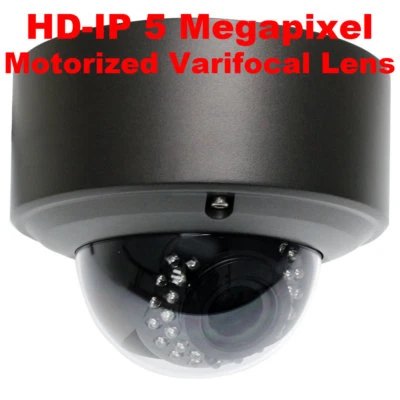 GW 5MP (2X 1080P) HD IP PoE Cam 4X Optical Motorized Zoom Dome Security Camera