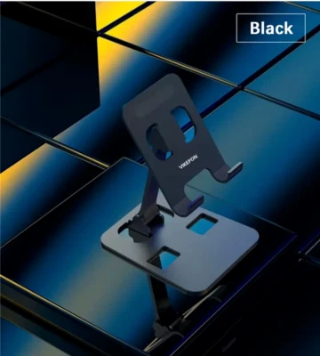 Universal Foldable Desk Holder Mount Stand For iPhone, iPads and all Phones - Image 1 of 4