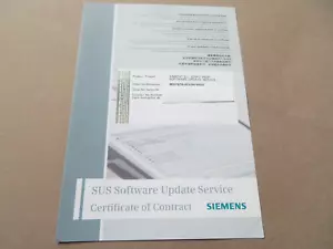New Siemens Simatic S7 Step 7 Professional Software Update Service License - Picture 1 of 2