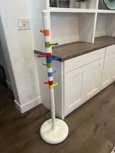 VINTAGE IKEA KROKIG COATRACK ~POP ART MEMPHIS STYLE- RARE EUC - Picture 1 of 6