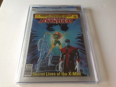 BIZARRE ADVENTURES 27 CGC 9.4 WHITE X-MEN PHOENIX NIGHT CRAWLER MARVEL MAGAZINE - Image 1 of 4