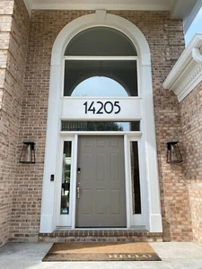 12 Zoll Art Deco Hausnummern, Farbauswahl - Bild 1 von 10