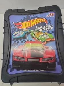 HOT WHEELS CAR ROLLING CASE HOLDS 110+ 1/64 scale MADE IN THE USA - Picture 1 of 7