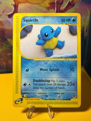 Squirtle 131/165 Non Holo Expedition Pokemon 2002 - Image 1 of 2