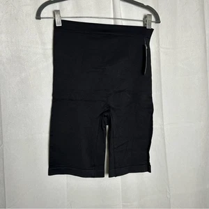 NWT Empetua Shapermint Black Fresh Control High Waisted Shaper Bike Shorts Med - Picture 1 of 4