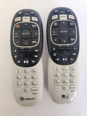 Direct TV Genie Remote Control RC73 Pair Of 2 -Tested- - Image 1 of 3