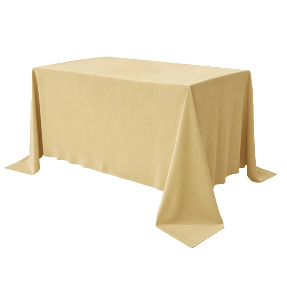 Soft Touch Thickened Red Velveteen Tablecloth 1 6 by 2 M for Office and Vending - Image 1 of 4