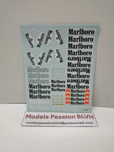 Decals Ferrari Marlboro 1/18 F1 Décalcomanies 1.18.2 1999/2000??? - Imagen 1 de 4