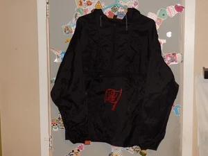 RARE VTG 2011 Tampa Bay Buccaneers Football Training Camp Nylon Light Jacket XL - Bild 1 von 6