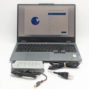 Lenovo LOQ 15ARP9 15.6" Ryzen 5 7235HS 12GB DDR5 512GB SSD RTX 3050 Windows 11 - Picture 1 of 9