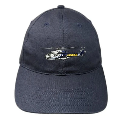 Sombrero Cougar Helicóptero Slideback Azul Talla Única Sólido Bordado IBEX Foto 1 de 4
