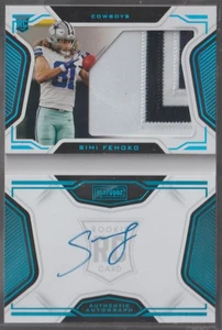 2021 PLAYBOOK - SIMI FEHOKO - ROOKIES BOOKLET AUTO / PATCH - Picture 1 of 2