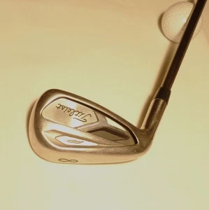 LH Titleist 718 AP1 Single 8 Iron UST Mamiya Recoil 65 F3 Regular Flex Graphite - Picture 1 of 12