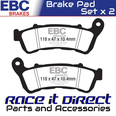 Pastillas de freno delanteras para HONDA NT 700 V DEAUVILLE ABS 2006-2017 PRO HH EBC Foto 1 de 4