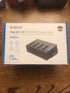 orico 4 bay 2.5”/3.5” SATA HDD/SSD docking station - Picture 1 of 3