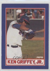 1991 Pepsi Ken Griffey Sr/Jr Food Issue Ken Griffey Jr #1-8 HOF