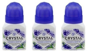 BL Crystal Deodorant Roll-On 2.25 oz Lavender/White Tea - THREE PACK - Picture 1 of 1