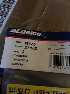 ACDelco PT2550 Multi-Purpose Wire Connector - Picture 1 of 1