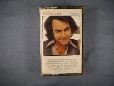 NEIL DIAMOND -  "Primitive"     Cassette Tape    STILL SEALED - Image 1 of 3