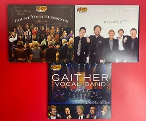 BILL GAITHER VOCAL BAND CD Lot x 2 Reunited Better Day + Bonus CRACKER BARREL - Picture 1 of 2