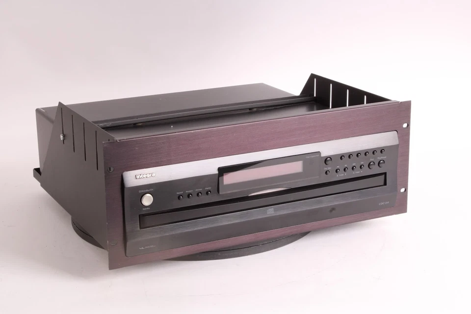 Integra CDC-3.4 Compact 6 Disc Carousel Changer W/ Middle Atlantic CDC3.4 Rack - Image 1 of 4