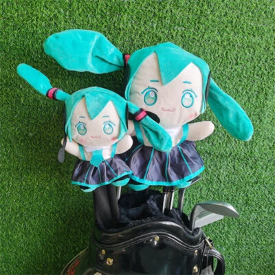 Hatsune Miku Golf Wood Head Covers 460cc Driver FW Wood Headcover