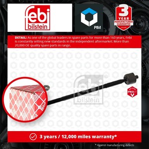 Inner Rack End fits MITSUBISHI ASX GA 2.2D Left or Right 2013 on 4N14 Tie Rod