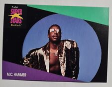 1991 PRO SET SUPERSTARS MUSIC CARDS M C HAMMER CARD No 126