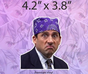 Prison Mike The Office Michael Scott Funny Car Bumper Vinyl Sticker Car Decal - Bild 1 von 1