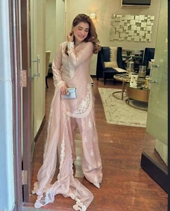 Trajes indios Salwar Kameez listos para usar traje de fiesta de boda paquistaní 3 piezas Kurta - Imagen 1 de 11