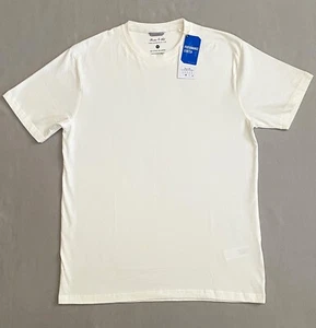 Porter & Ash Shirt Mens Off White Medium Essential Performance Classic Crew - Picture 1 of 5