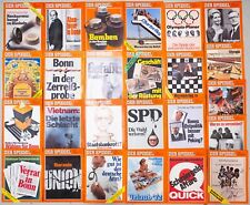 25x Der Spiegel 1972 Zeitschriften - 26. Jahrgang Magazin Vietnam Olympia Wahl