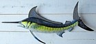 Marlin Hand Painted 28" Replica Wall Mount Sculpture Game Fishing Salt Water 