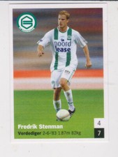AH 2008-2009 Panini Like sticker #81 Fredrik Stenman FC Groningen