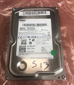 DELL 0F430R 160GB SATA 3.5" Hard Drive - HE161HJ. F/W: 1AC01121 - Picture 1 of 4