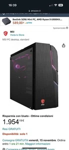 computer fisso gaming usato - Foto 1 di 3